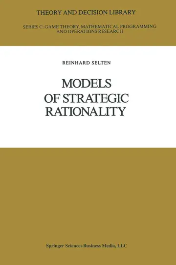 Cover of Models of Strategic Rationality