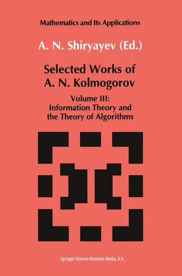 Cover of Selected Works III