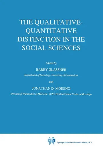 Cover of The Qualitative-Quantitative Distinction in the Social Sciences
