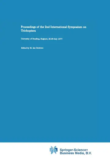 Cover of Proceedings of the 2nd International Symposium on Trichoptera