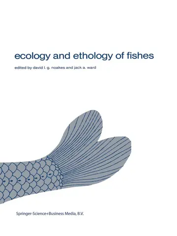 Cover of Ecology and ethology of fishes