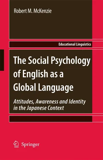 Cover of The Social Psychology of English as a Global Language