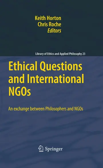 Cover of Ethical Questions and International NGOs