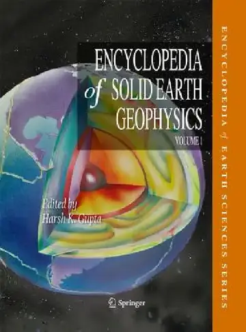 Cover of Encyclopedia of Solid Earth Geophysics 2 Volume Set