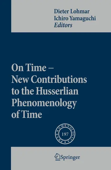 Cover of On Time - New Contributions to the Husserlian Phenomenology of Time