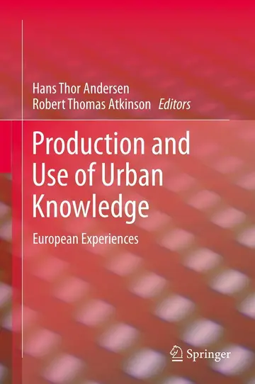 Cover of Production and Use of Urban Knowledge