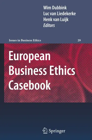 Cover of European Business Ethics Casebook