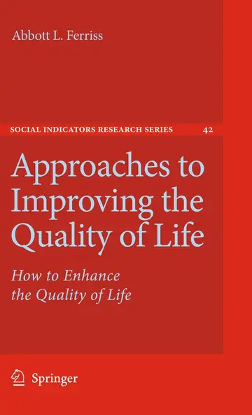 Cover of Approaches to Improving the Quality of Life