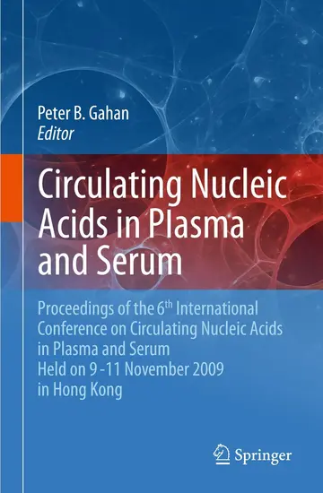 Cover of Circulating Nucleic Acids in Plasma and Serum