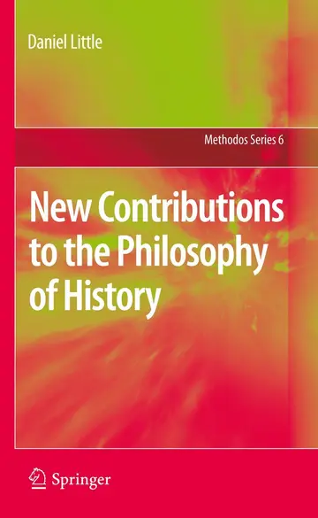 Cover of New Contributions to the Philosophy of History