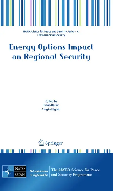 Cover of Energy Options Impact on Regional Security