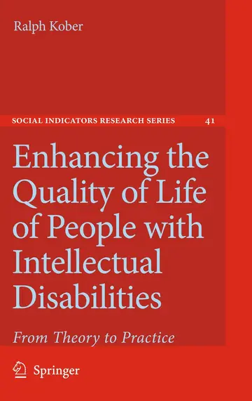 Cover of Enhancing the Quality of Life of People with Intellectual Disabilities