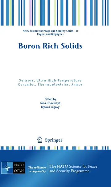 Cover of Boron Rich Solids