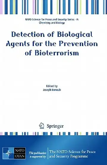 Cover of Detection of Biological Agents for the Prevention of Bioterrorism