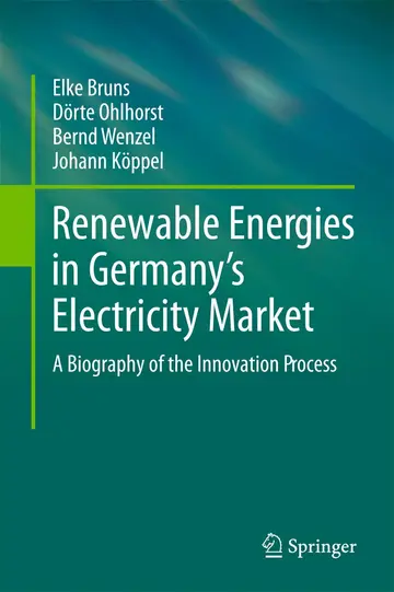 Cover of Renewable Energies in Germany’s Electricity Market