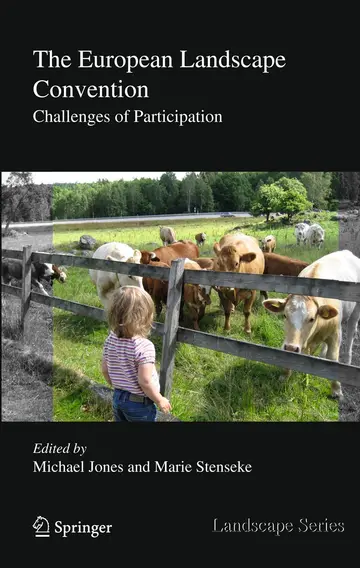 Cover of The European Landscape Convention