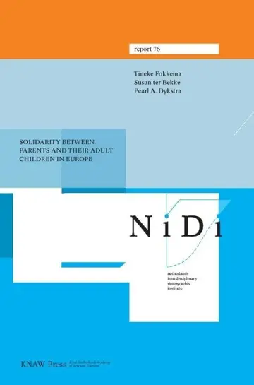 Cover of Solidarity between Parents and their Adult Children in Europe