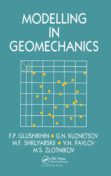 Cover of Modelling in Geomechanics