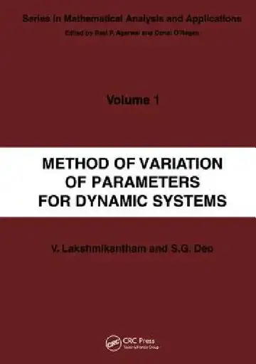 Cover of Method of Variation of Parameters for Dynamic Systems