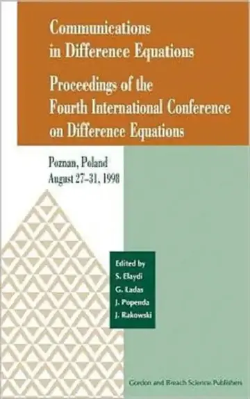 Cover of Communications in Difference Equations