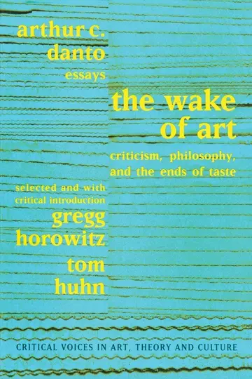 Cover of The Wake of Art