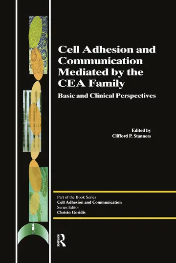 Cover of Cell Adhesion and Communication Mediated by the CEA Family