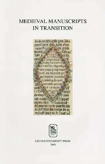 Cover of Medieval Manuscripts in Transition