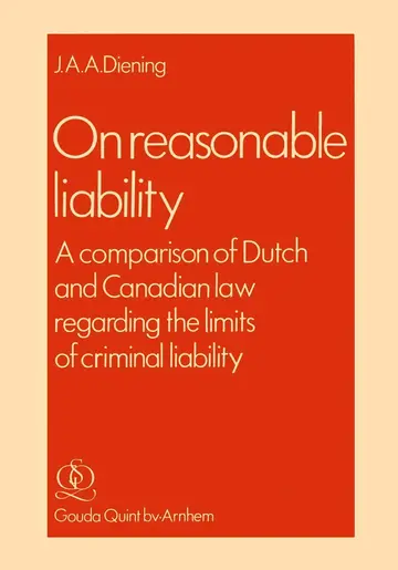 Cover of On Reasonable Liability