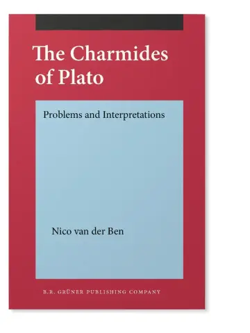 Cover of The Charmides of Plato