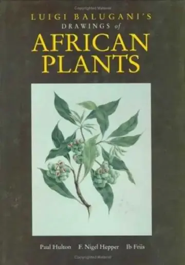 Cover of Luigi Balugani's Drawings of African Plants
