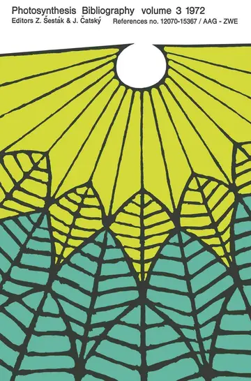 Cover of Photosynthesis Bibliography