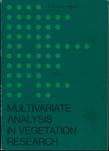 Cover of Multivariate analysis in vegetation research
