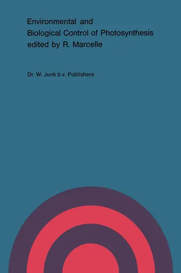Cover of Environmental and Biological Control of Photosynthesis
