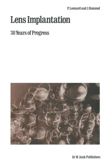 Cover of Lens Implantation