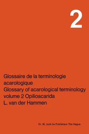 Cover of Opilioacarida