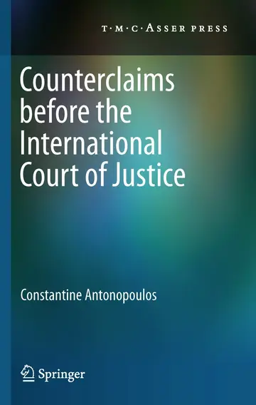 Cover of Counterclaims Before the International Court of Justice