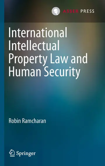 Cover of International Intellectual Property Law and Human Security