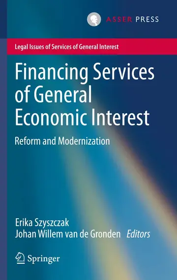 Cover of Financing Services of General Economic Interest