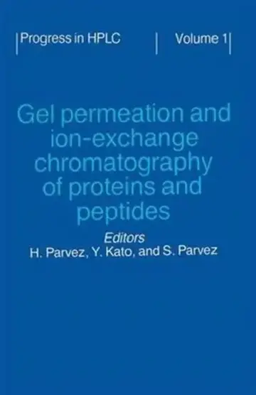 Cover of Gel Permeation and Ion-Exchange Chromatography of Proteins and Peptides