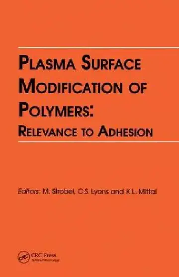 Cover of Plasma Surface Modification of Polymers
