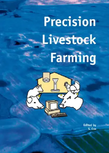 Cover of Precision Livestock Farming