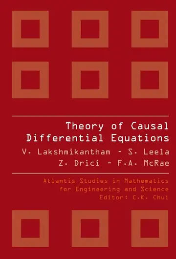 Cover of Theory of Causal Differential Equations