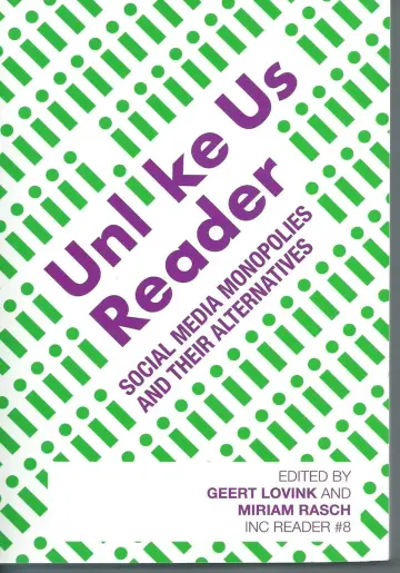 Cover of Unlike Us Reader