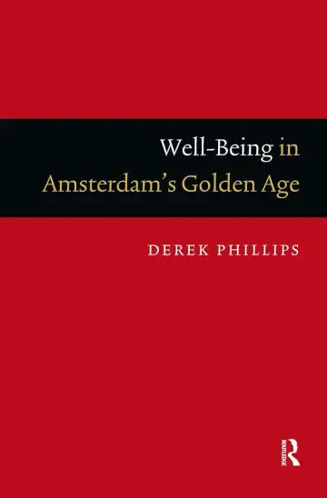 Cover of Well-Being in Amsterdam's Golden Age