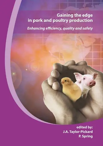 Cover of Gaining the edge in pork and poultry production