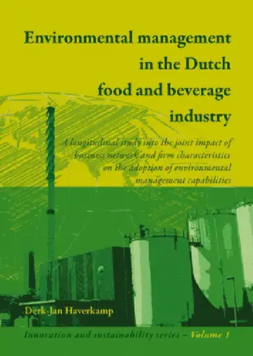 Cover of Environmental management in the Dutch food and beverage industry