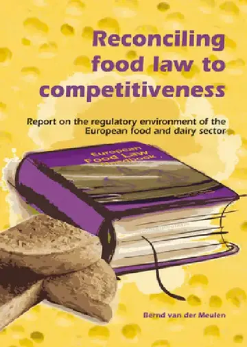 Cover of Reconciling Food Law to Competitiveness
