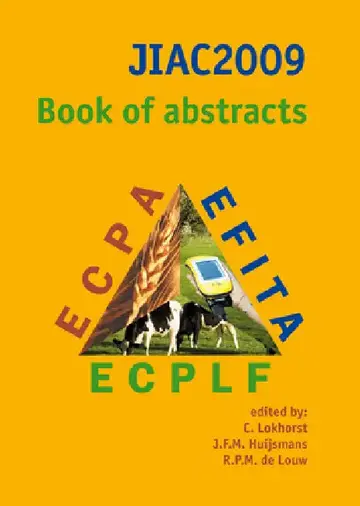 Cover of Jiac2009 Book of Abstracts