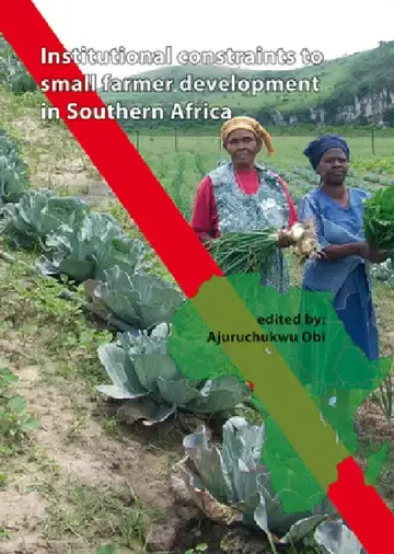 Cover of Institutional constraints to small farmer development in Southern Africa