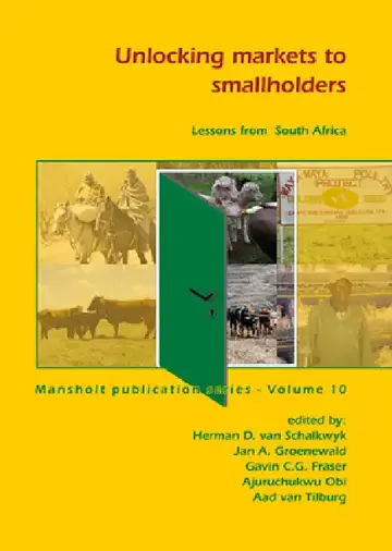 Cover of Unlocking markets to smallholders